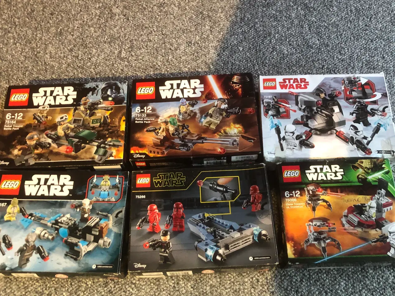Billede 1 - 6 sæt Star Wars