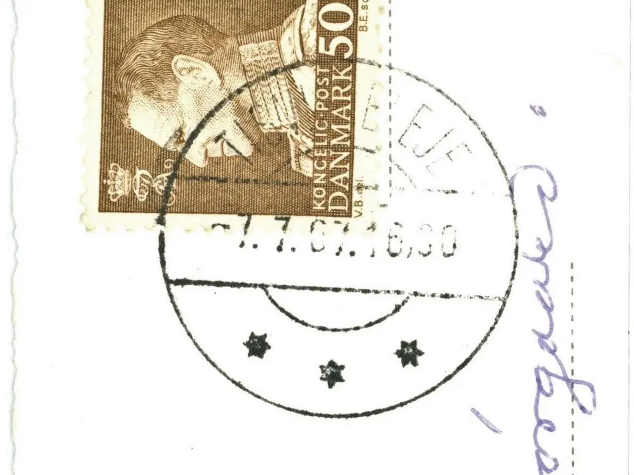 Billede 2 - Tisvildeleje, brotypestempel 1967