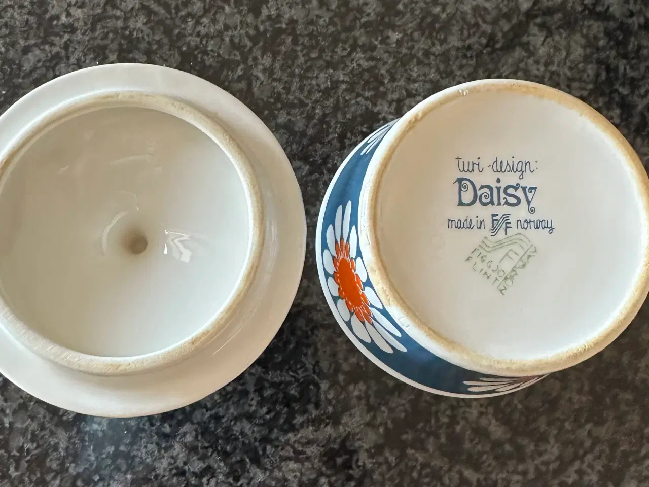 Billede 2 - Figgjo Flint - Turi Design Daisy sukkerskål