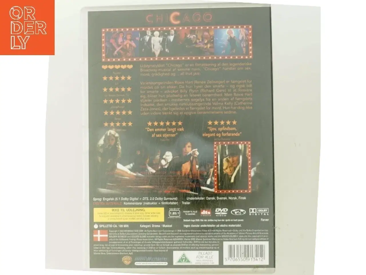 Billede 3 - Chicago actionfilm  med Richard Gere, Renée Zellweger (DVD)