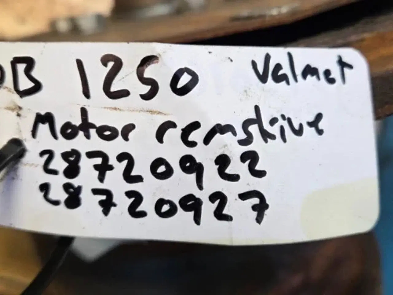 Billede 3 - Dronningborg D1250 Motorremskive 28720922