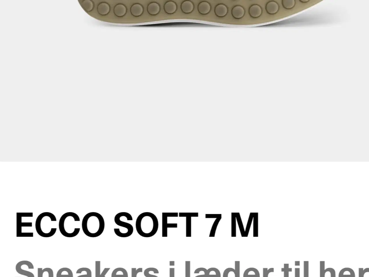 Billede 8 - Ny/ubrugt Ecco sneakers i sort læder 