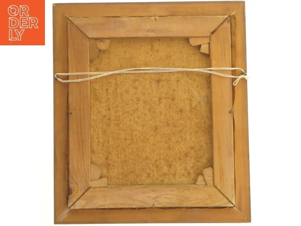 Billede 2 - Olieportræt i ramme (str. 38,5x44 cm)