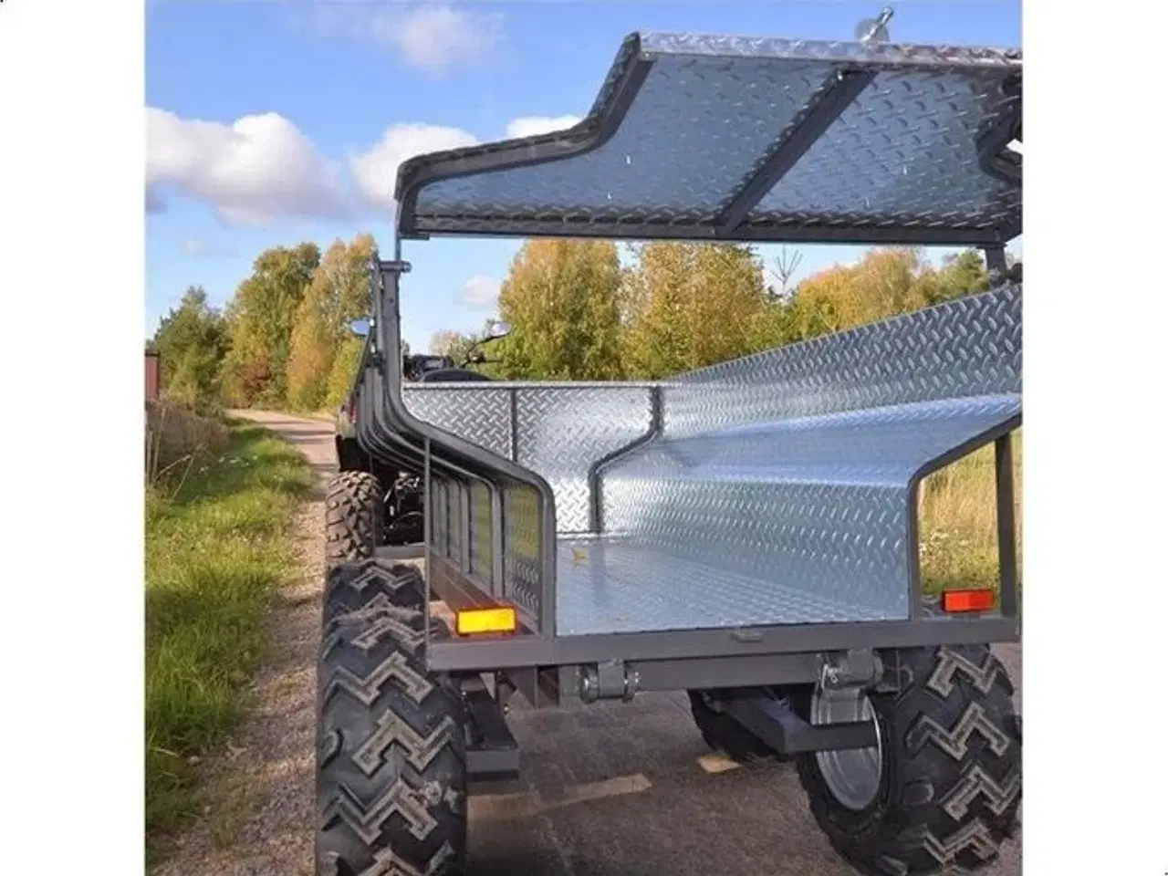 Billede 2 - ATV Tipvogn - 1.420 kg med elhydraulisk tipning