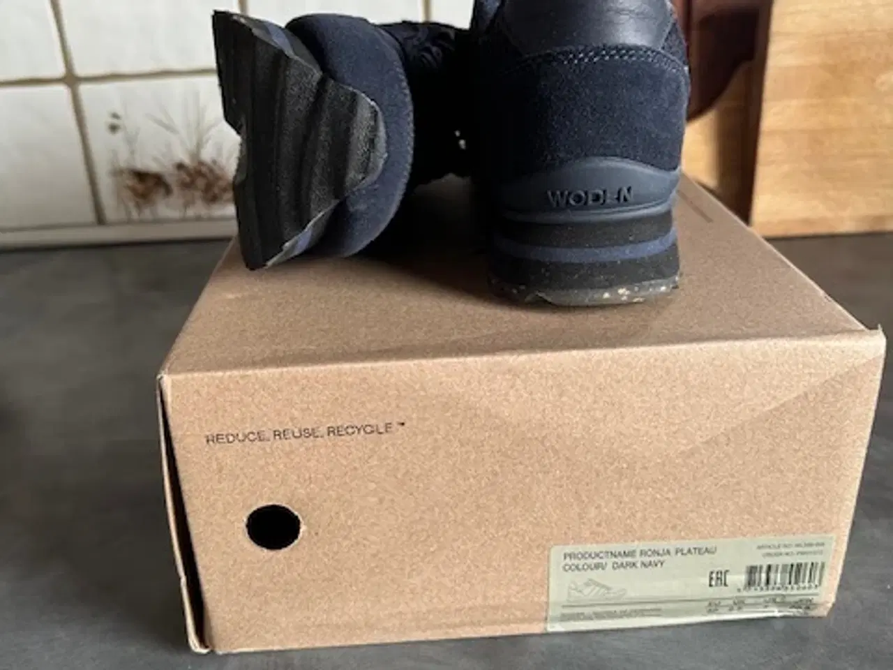 Billede 2 - Nye Woden Ronja plateau sko 