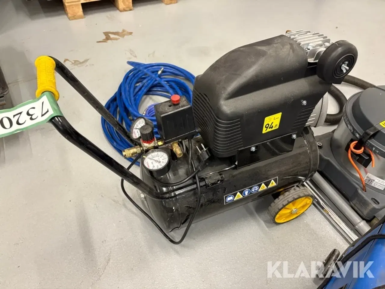 Billede 10 - Støvsugere, svejser og kompressor - 4 dele