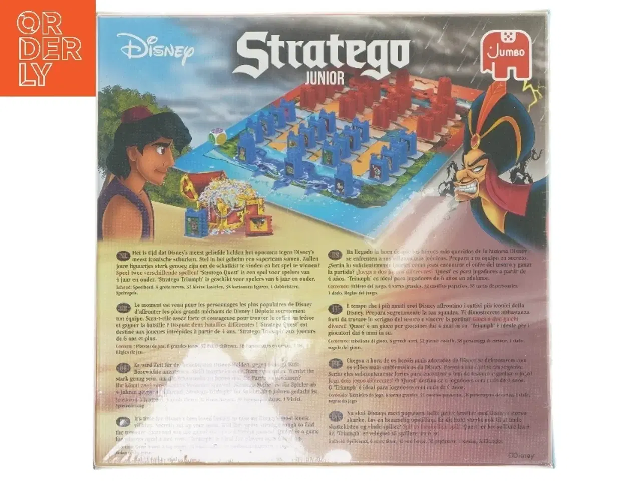 Billede 2 - Nyt Disney Stratego Junior brætspil fra Jumbo (str. 27,5x27,5 cm)
