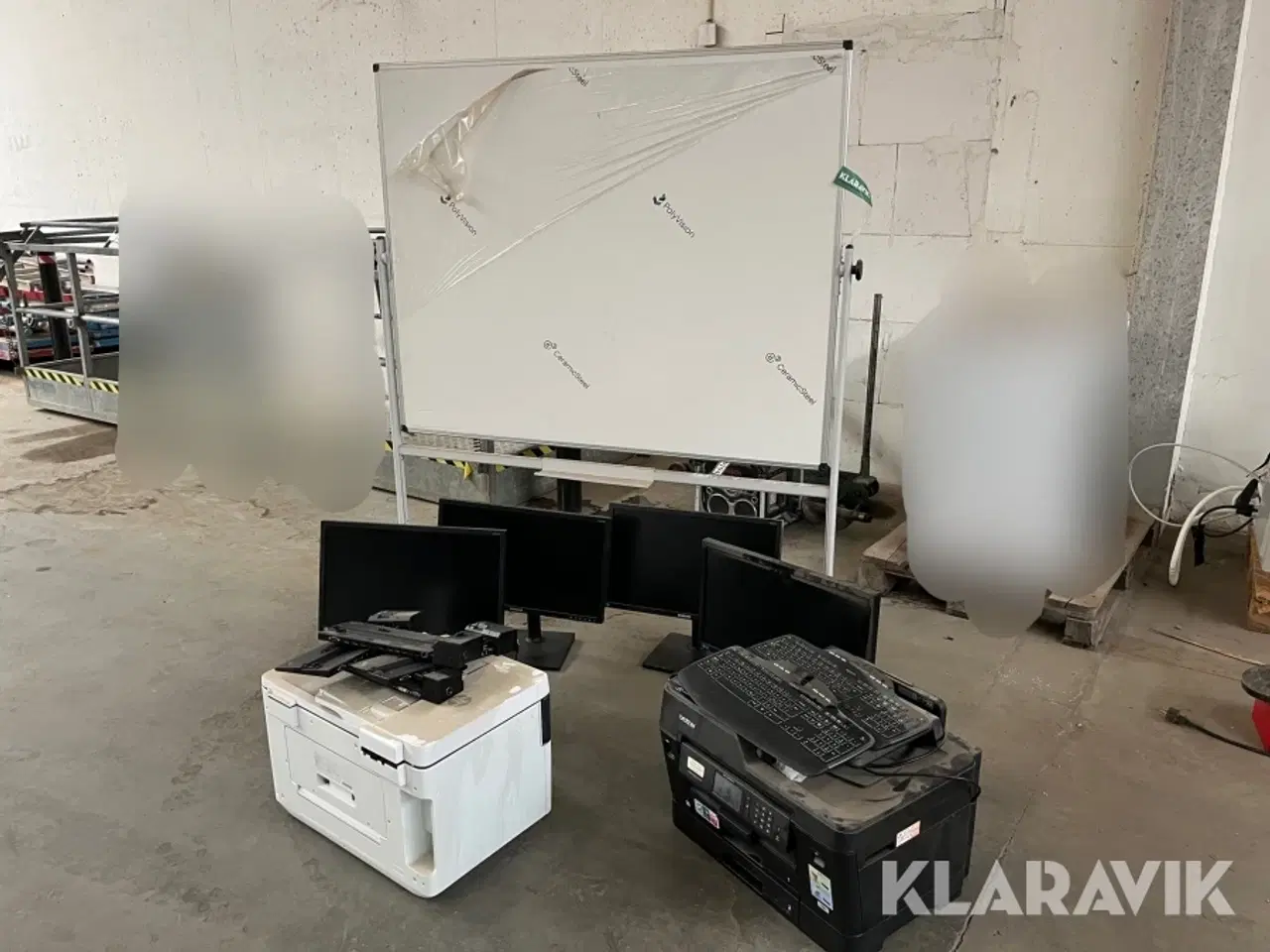 Billede 1 - Lot - skærme, tavle og tastaturer