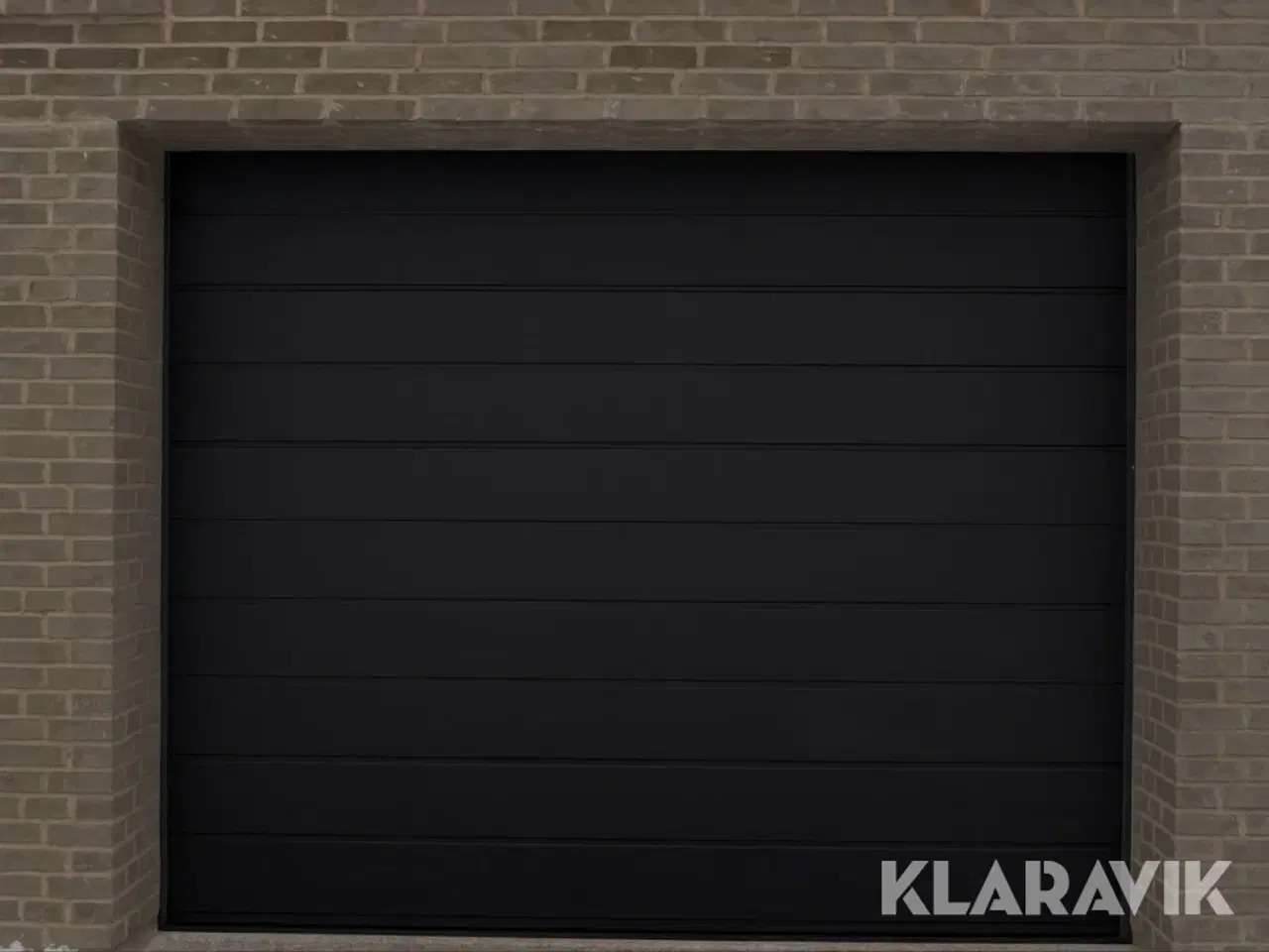 Billede 1 - Ledhejseport Bearsafe RAL9005 1 linje, 3x3m