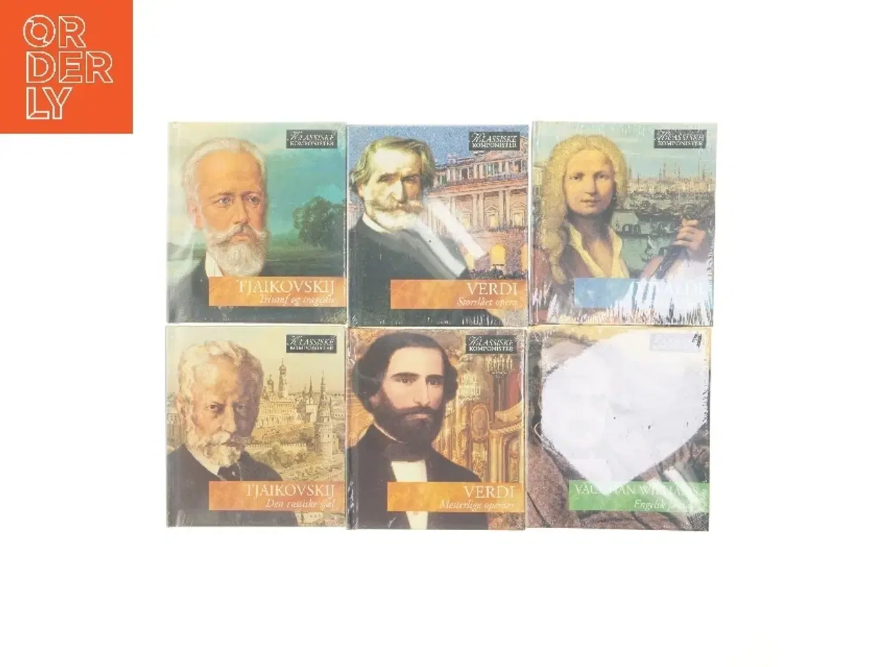 Billede 4 - CD-sæt med klassiske komponister (str. 15x13,5 cm)