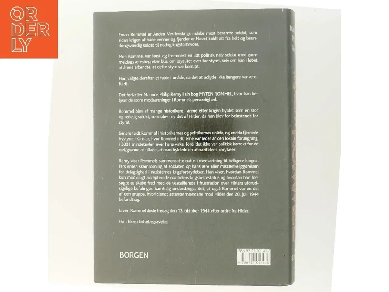 Billede 3 - Myten Rommel af Maurice Philip Remy (Bog)