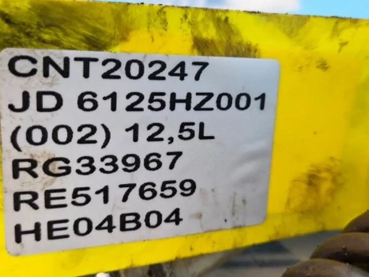 Billede 12 - John Deere 6125HZ001 Injektor RG33967