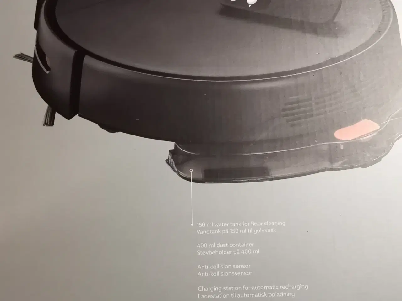 Billede 2 - Nordic Sense robot støvsuger med gulv vask