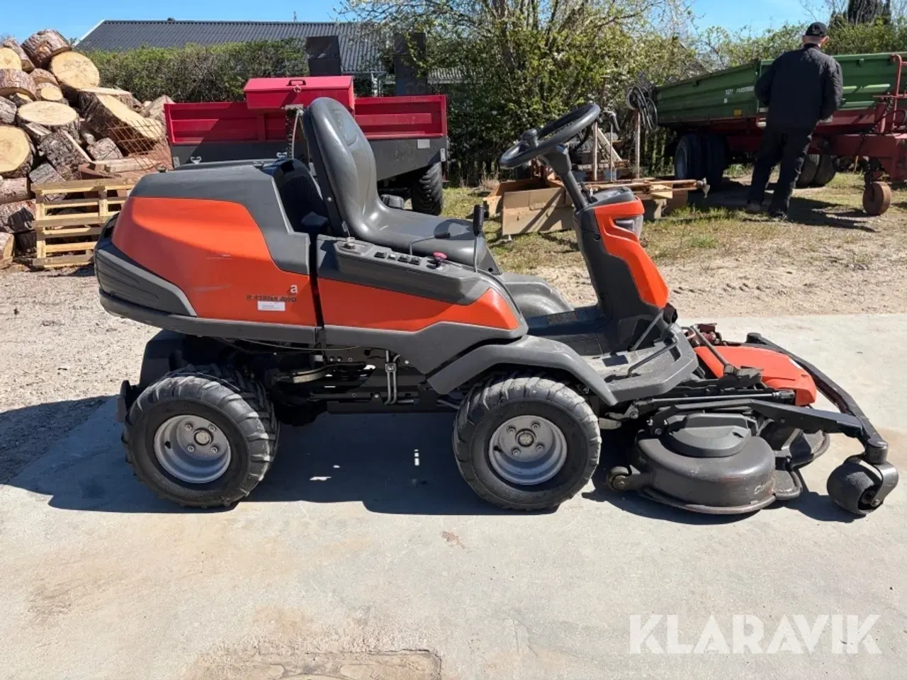 Billede 4 - Græsslåmaskine Husqvarna R419TsX - AWD