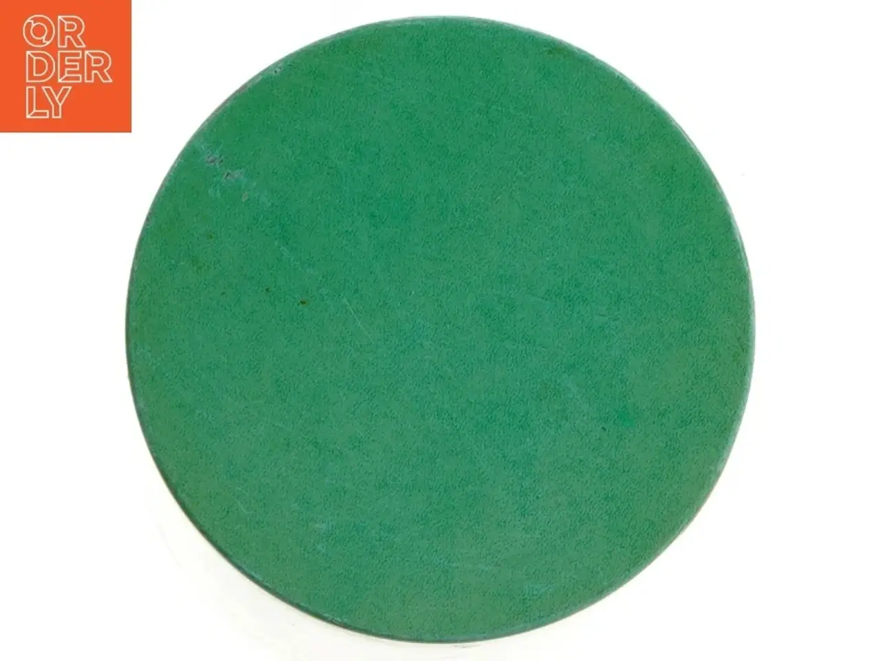 Billede 3 - Dekoreret opbevaringsdåse (str. Ø. 11 cm. længde, 15 cm)