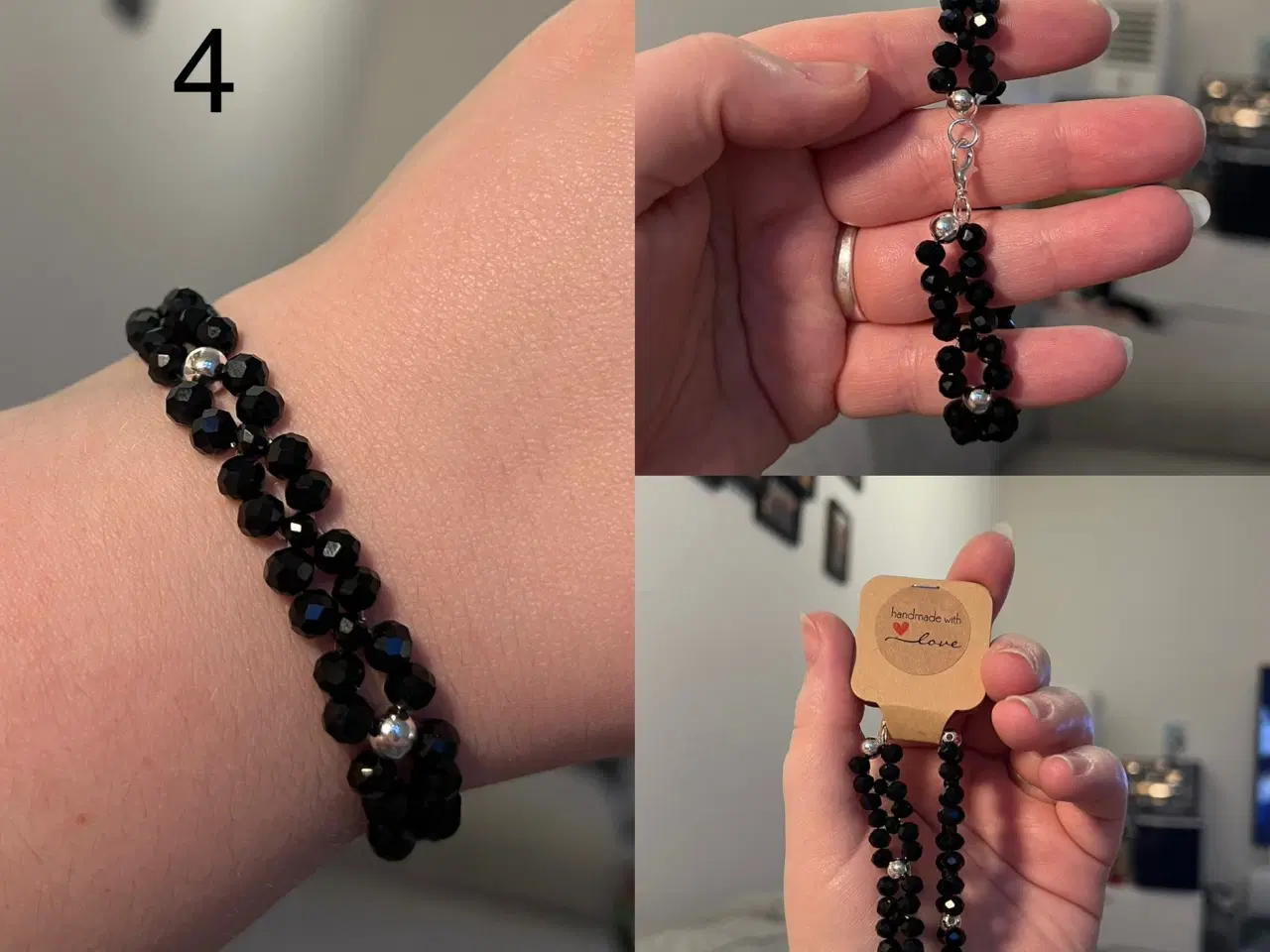 Billede 4 - Elegante perle armbånd