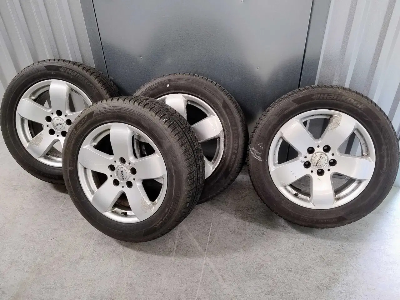 Billede 1 - Alufælge med dæk 5x112