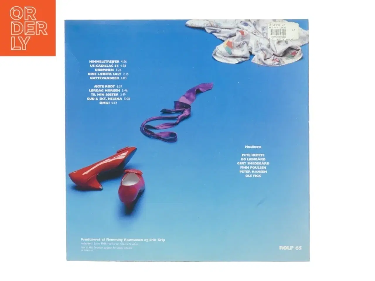 Billede 2 - Erik Grip - Himmelstrøjfe LP (str. 31 x 31 cm)