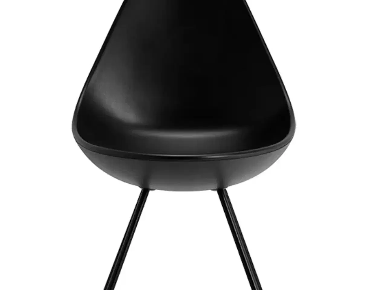 Billede 1 - Dråben i sort/sort med tilhørende læder hynde