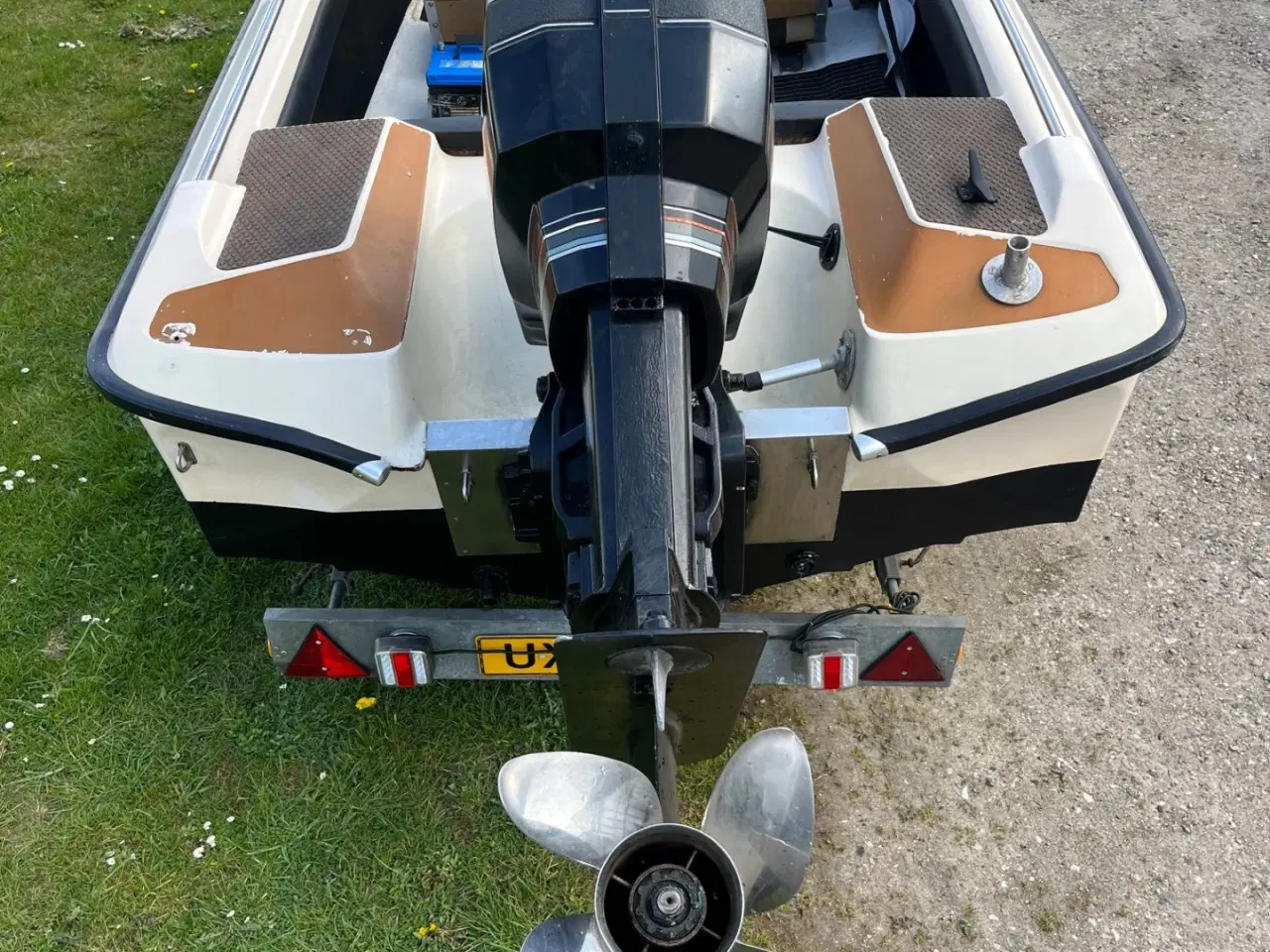 Billede 4 - Speedbåd Fletcher med bådtrailer og 70 hk Mercury