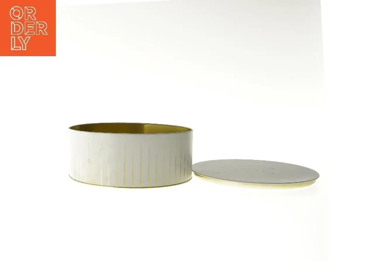 Billede 2 - Rund opbevaringsdåse med låg fra Kähler (str. Ø 22 cm længde 9 cm)