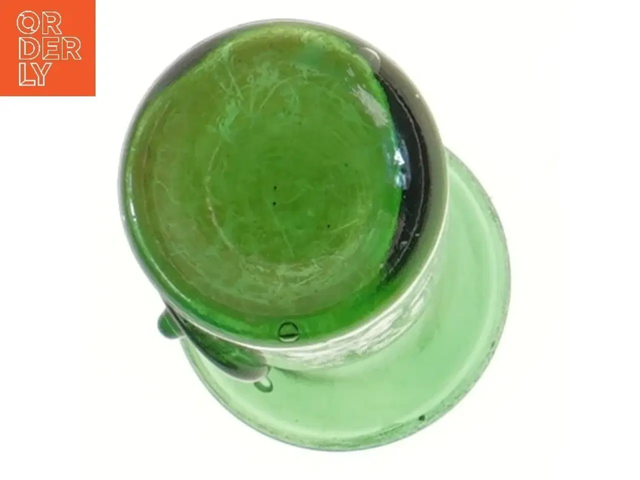 Billede 2 - Vintage grøn vase (str. 16 cm)