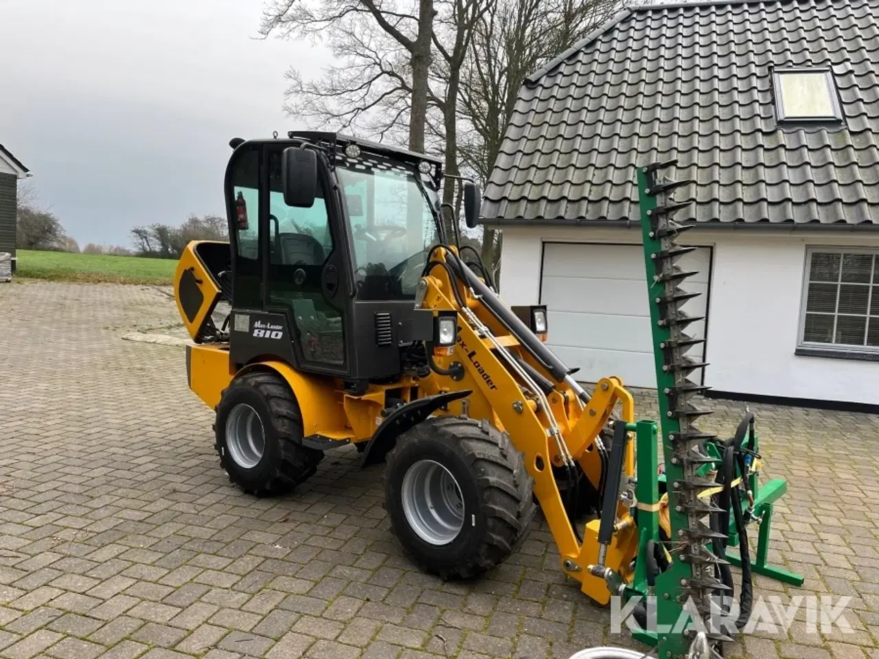 Billede 4 - Minilæsser Max loader 810