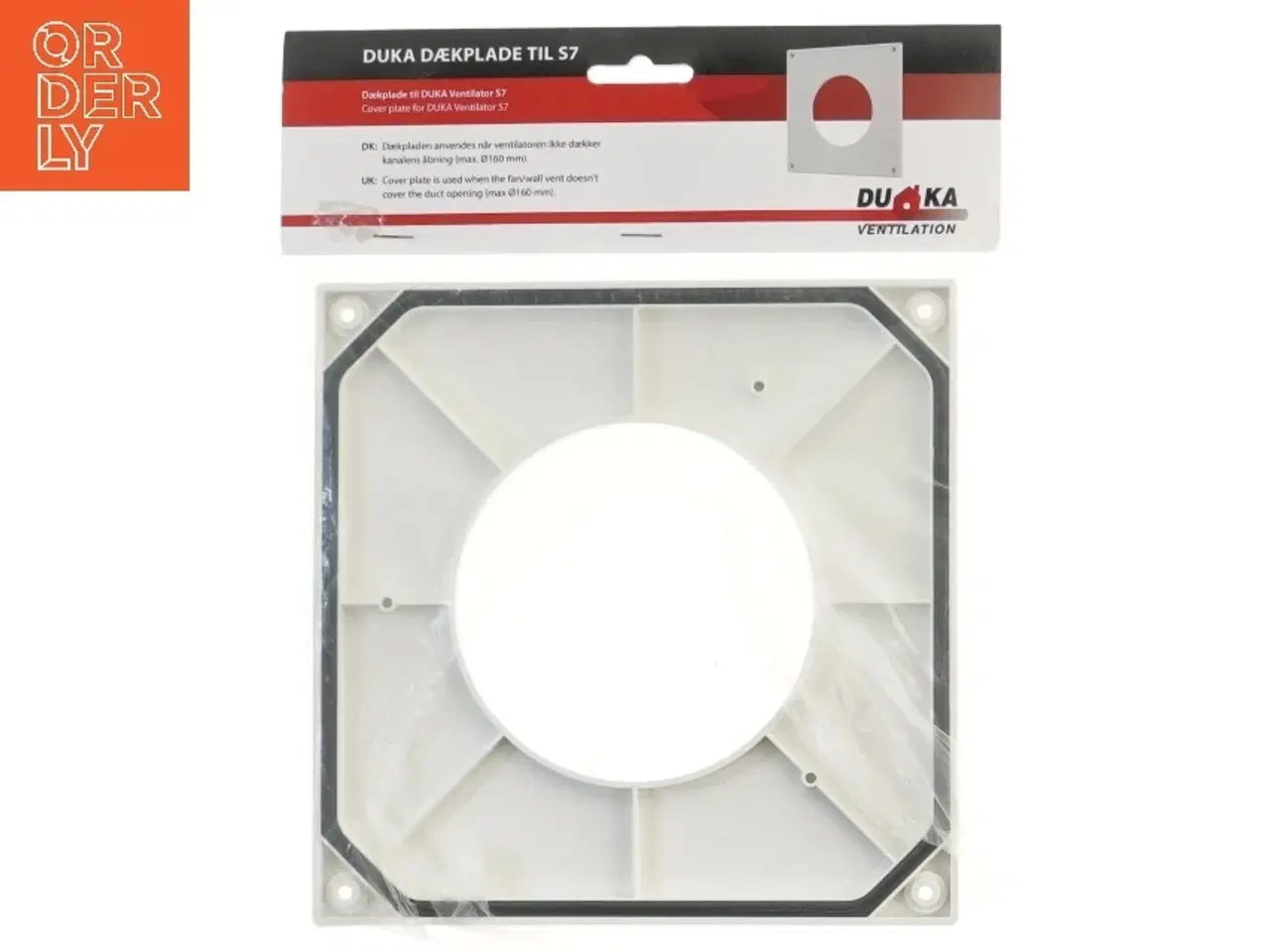 Billede 2 - Duka dækkplade til S7 fra Duka (str. 19,5x19,5 cm)