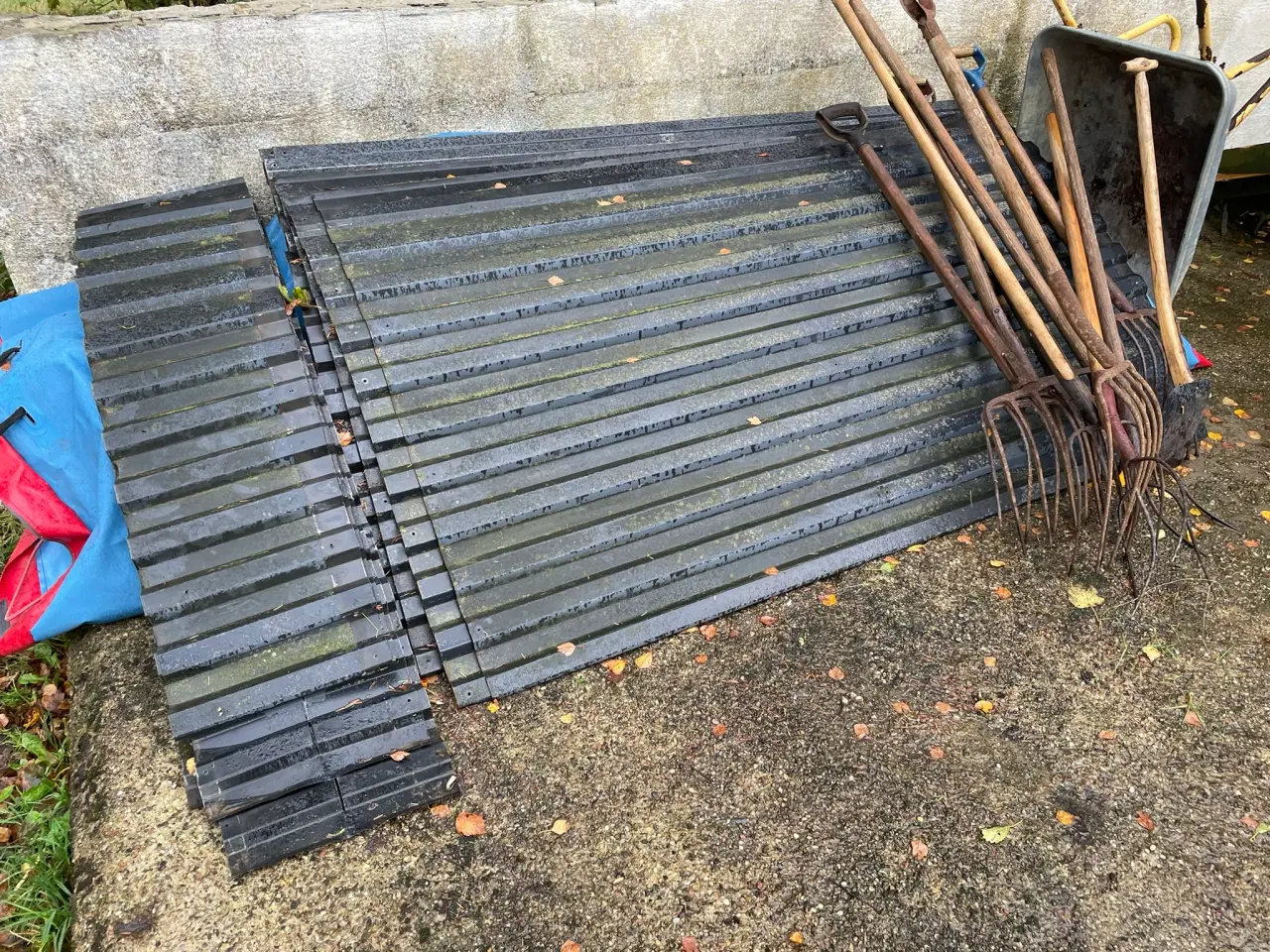 Billede 1 - Trapez plader i metal