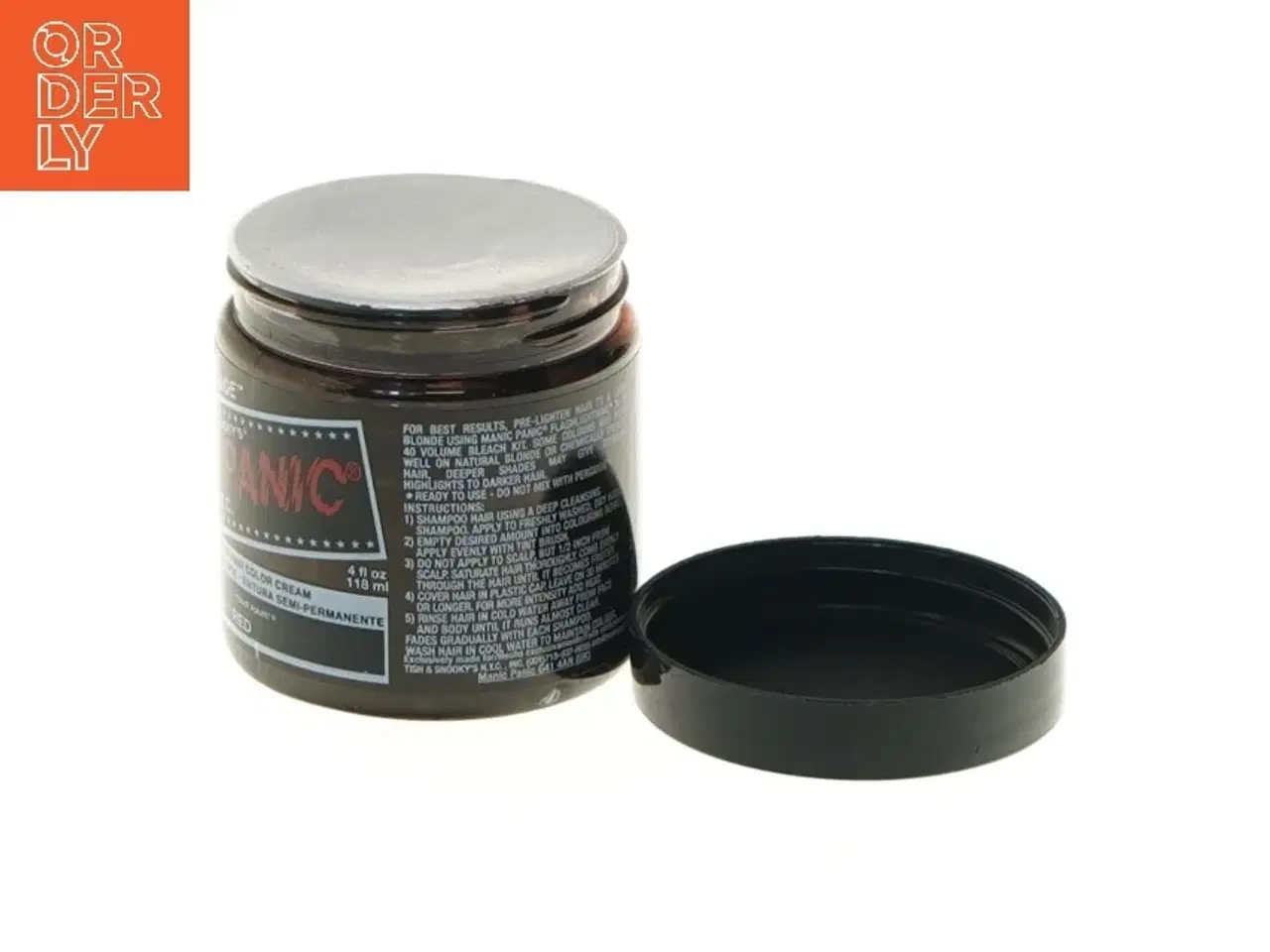 Billede 5 - Manic Panic hårfarve creme, Infra Red fra Manic Panic (str. Ø 6 cm længde 6,5 cm)