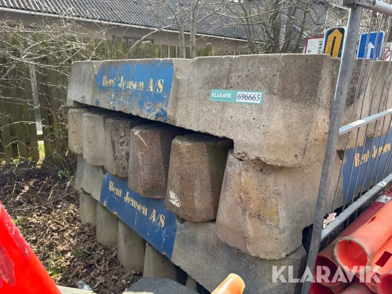 Billede 1 - Betonklodser / støtteklodser 21 styk