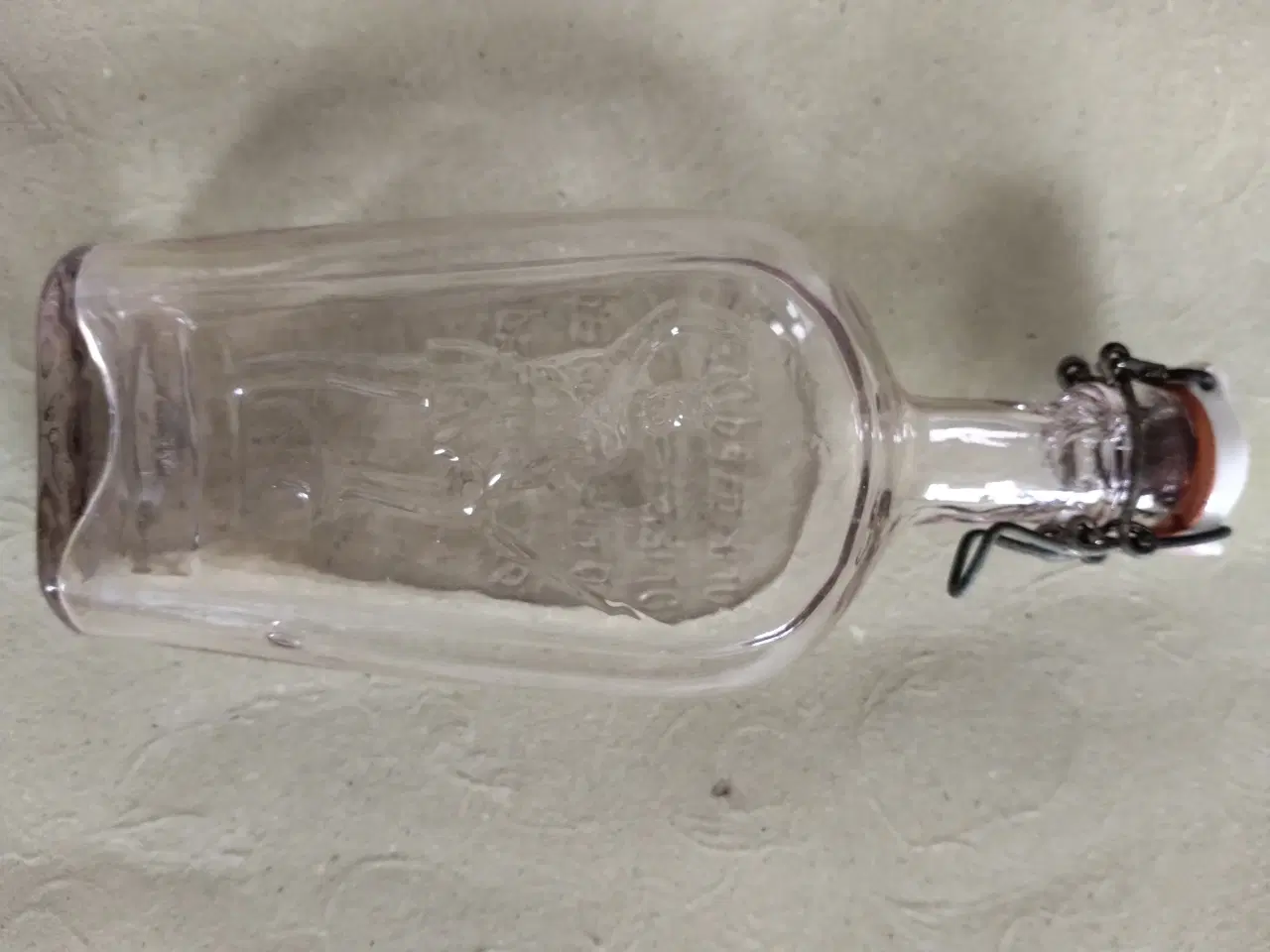 Billede 1 - Antik lommelærke i glas. Fyens Glasværk 