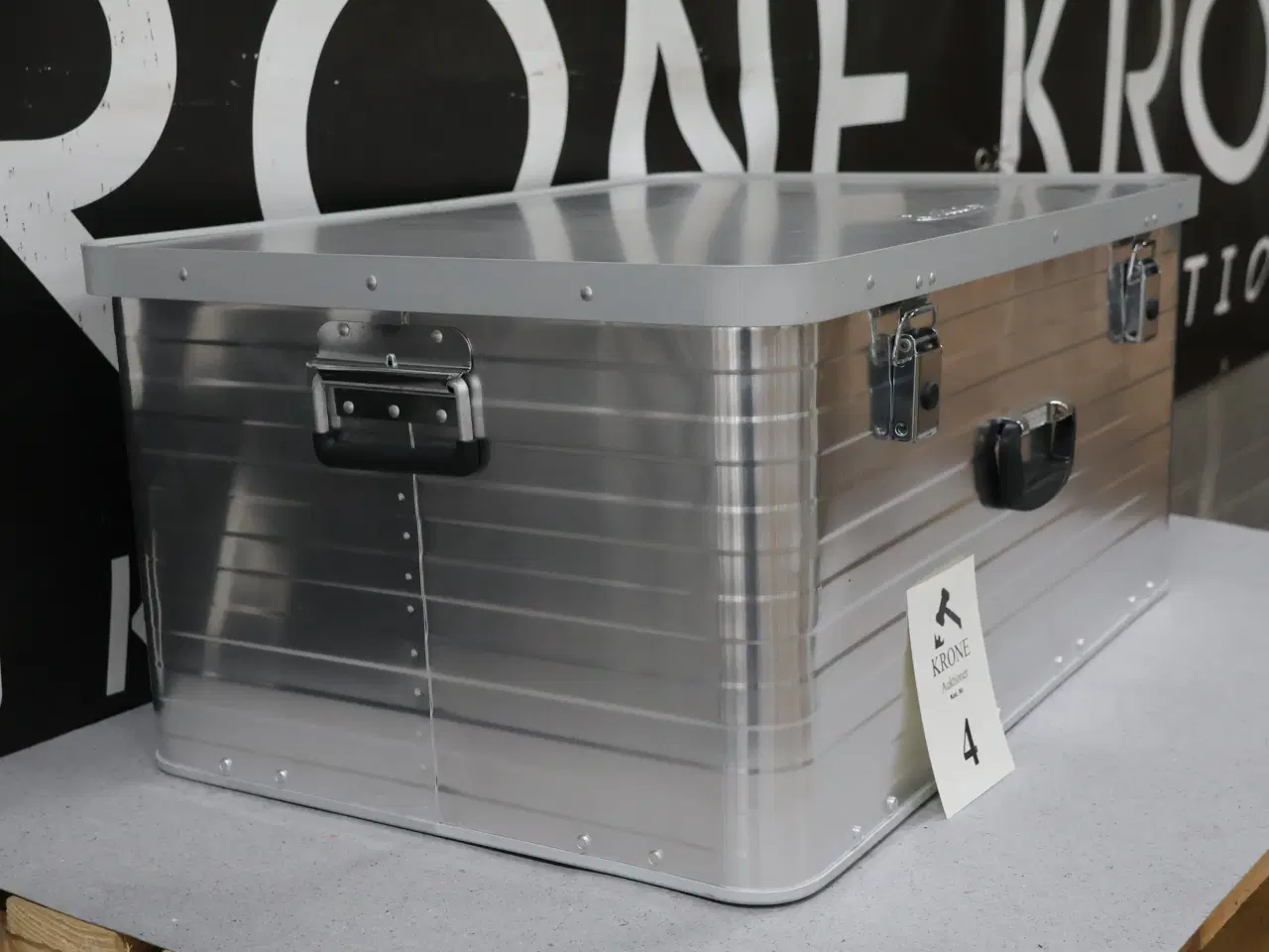 Billede 5 - 2 Stk Enders aluminiums kasser