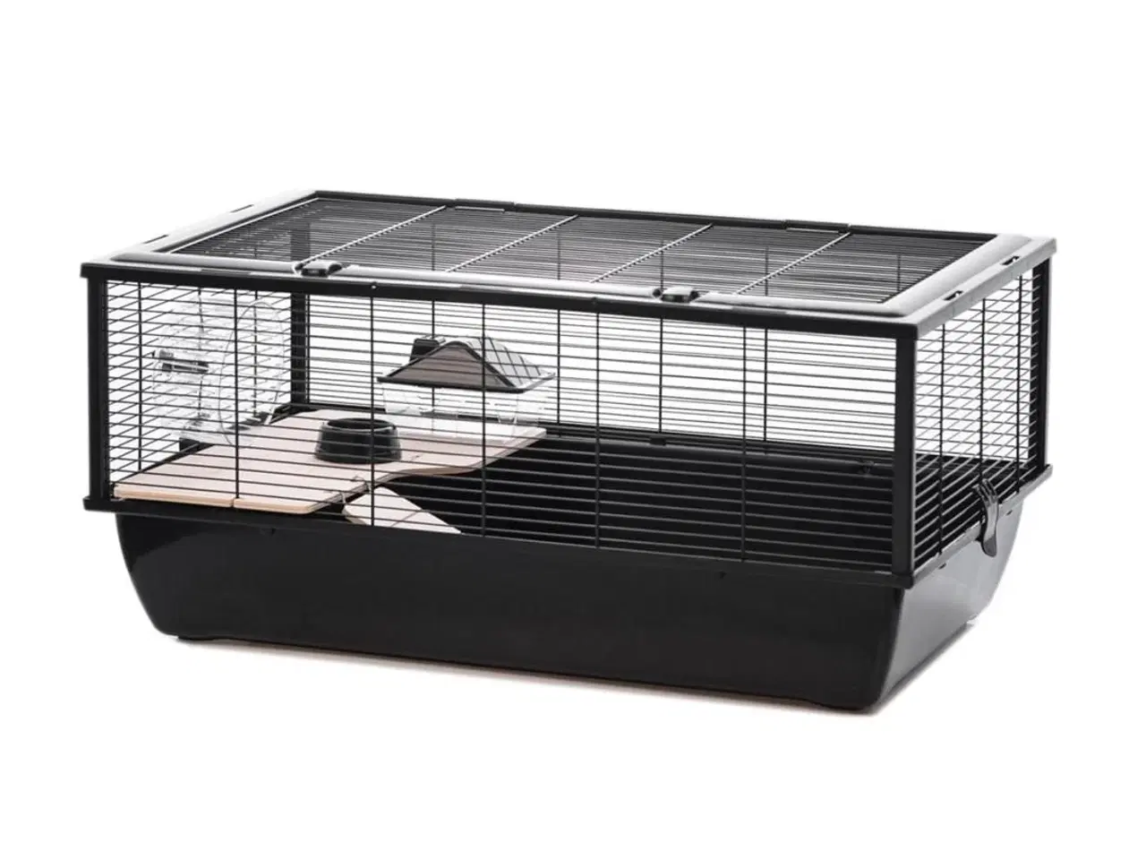 Billede 1 - Hamsterbur INTER-ZOO Bob + Wood, sort