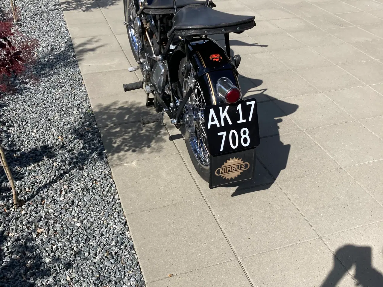 Billede 6 - Meget flot nimbus mc og u restaureret sidevogn til