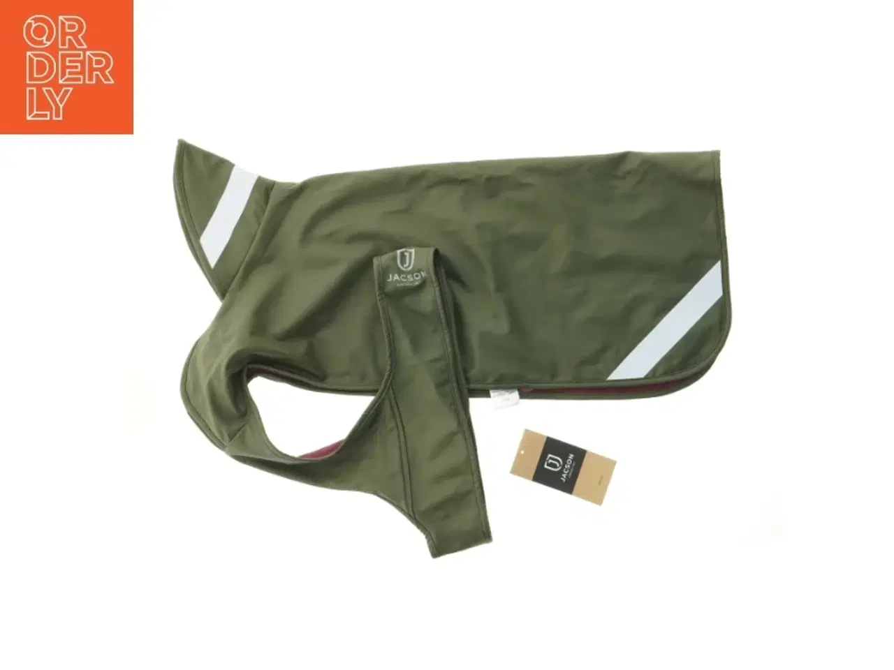 Billede 1 - Hunde regnvest med reflekser (str. 55 cm)