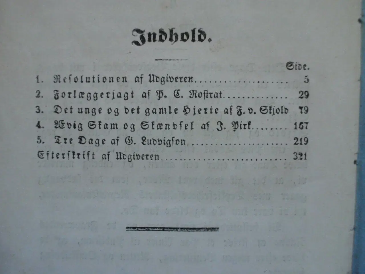 Billede 5 - lappalier af danske novellister, udgivne af ludvig