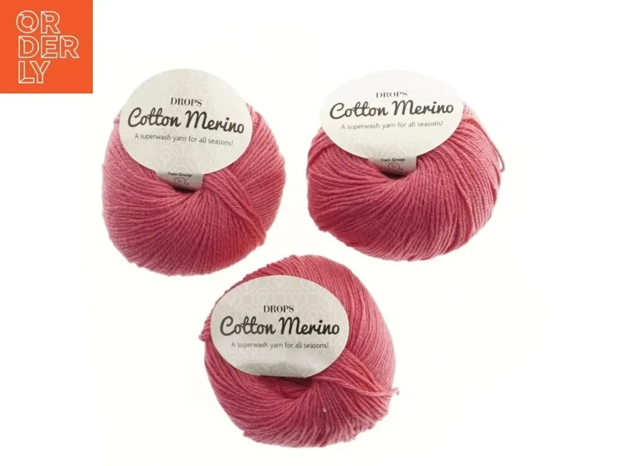 Billede 1 - Drops Cotton Merino garn fra Drops (str. 360 m cm)