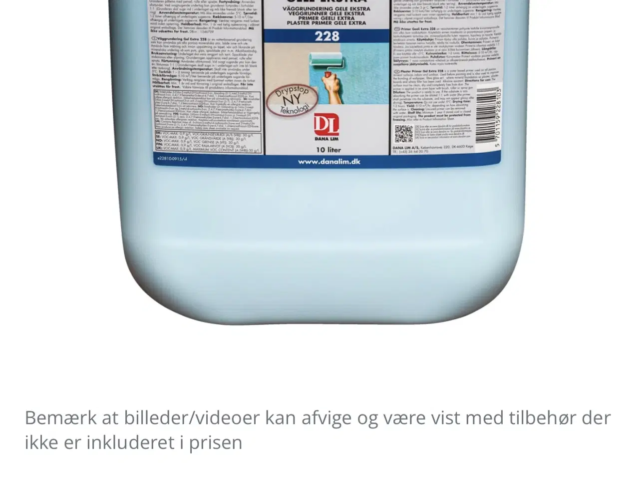 Billede 2 - Væggrunder gelé extra 228 - ny drypstop teknolog