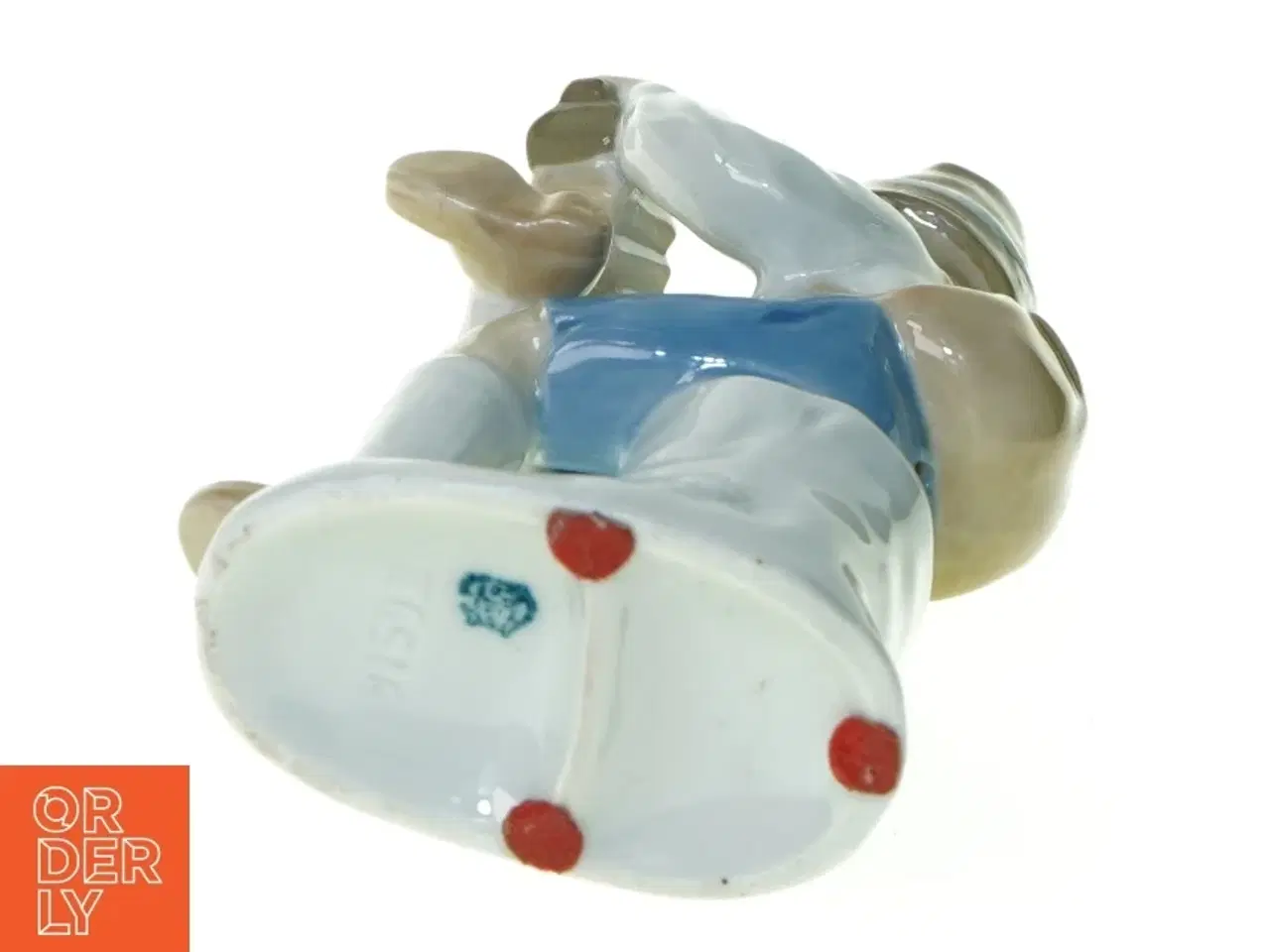 Billede 4 - Figur harmonikaspiller (str. 15 x 5 x 9 cm)