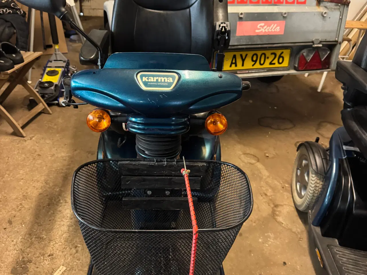 Billede 2 - Blå el scooter 