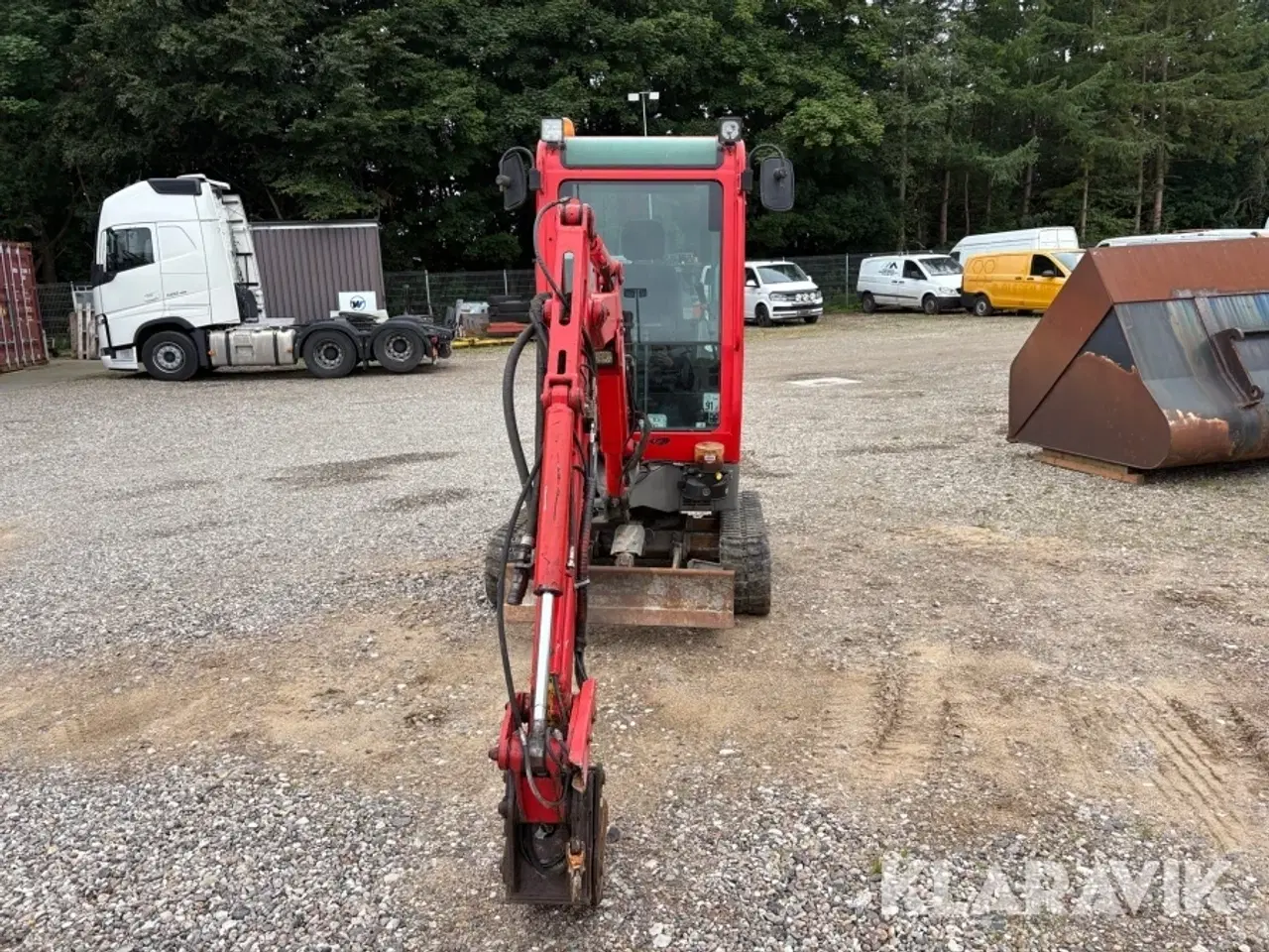 Billede 5 - Minigraver Yanmar Sv17-ex