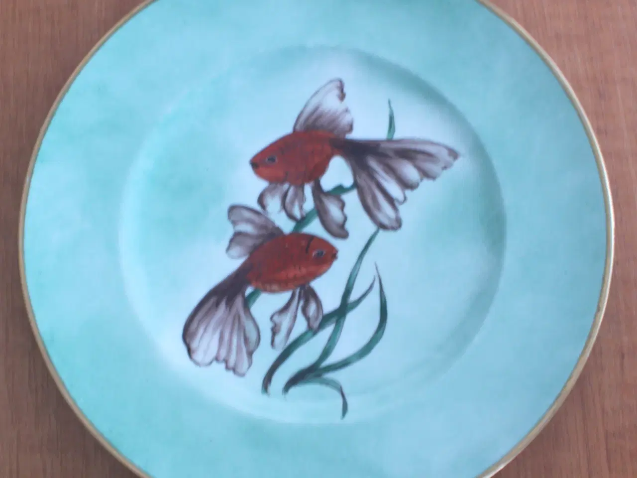 Billede 3 - Fransk og Tysk fajance tallerkner