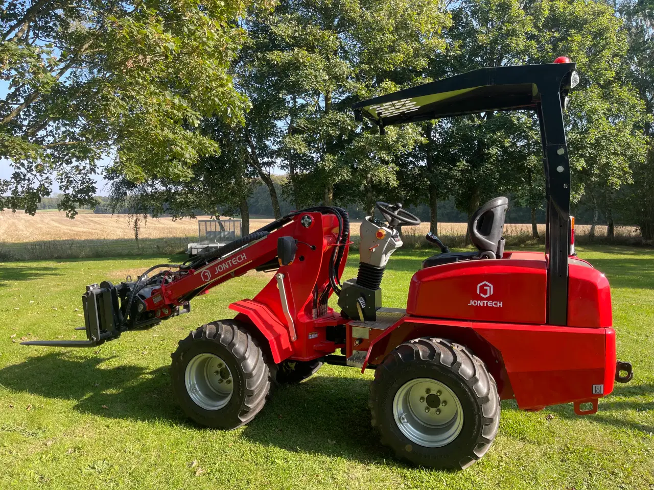 Billede 3 - Minilæsser JONTECH m/teleskoparm og YANMAR MOTOR