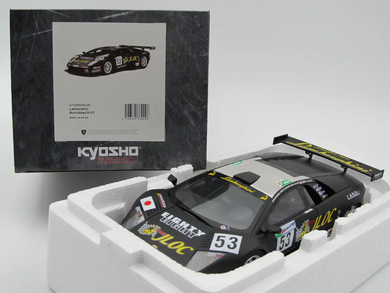 Billede 8 - 2007 Lamborghini Murciélago R-GT #53 - Kyosho 1:18