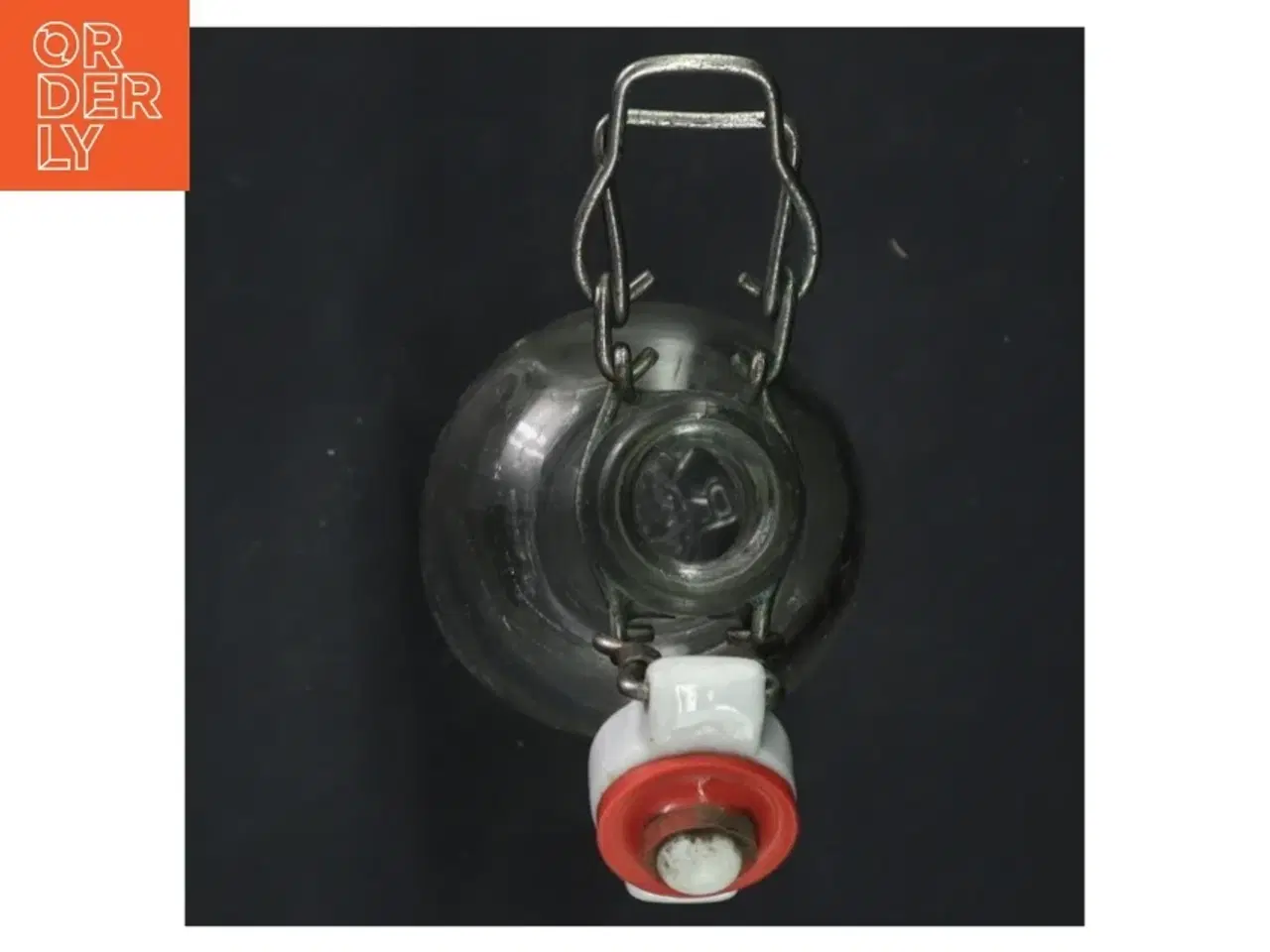 Billede 4 - Glasflaske med patentlåg  (str. 21 cm)