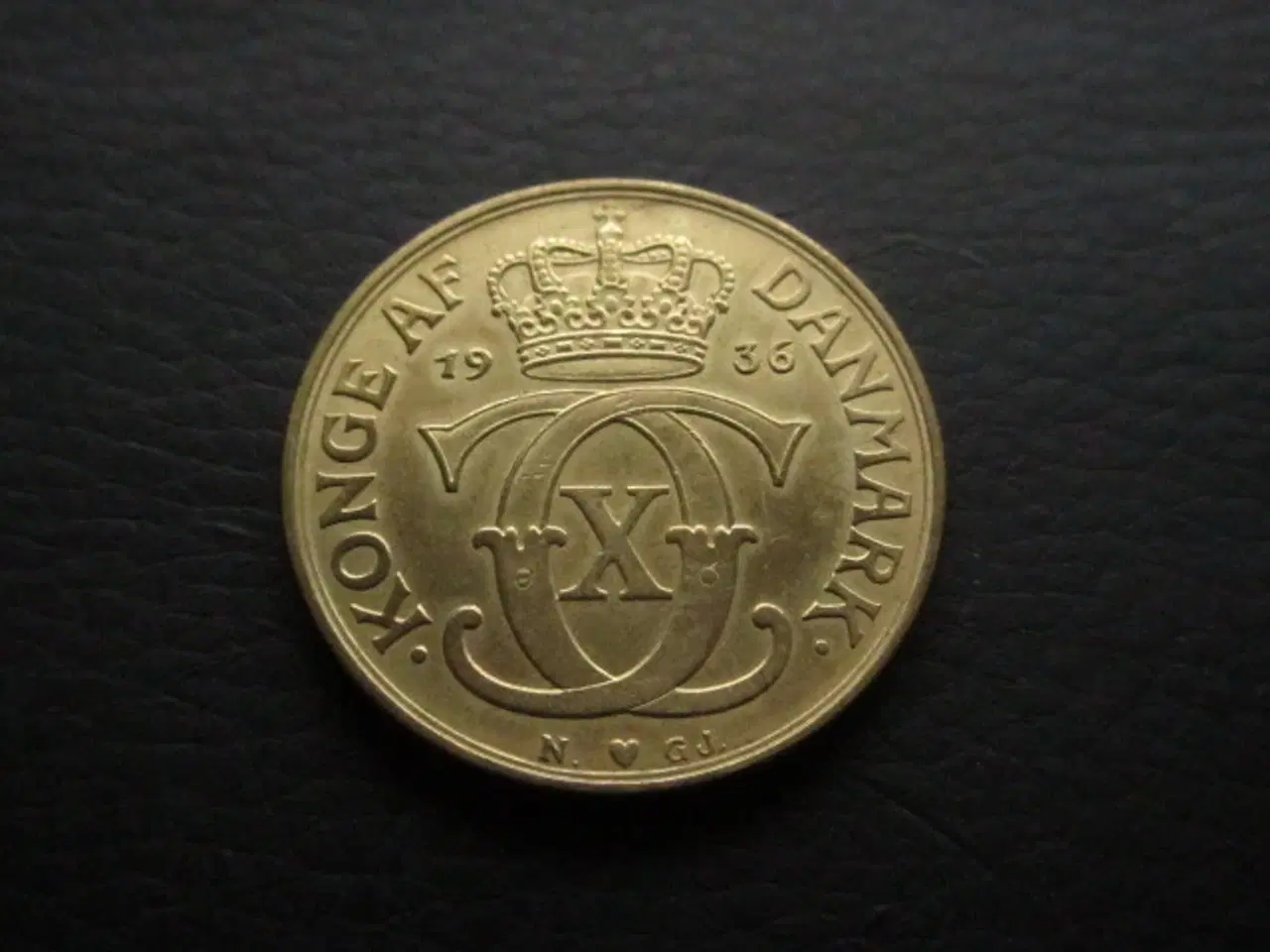 Billede 1 - 2 kr 1936 flot detaljeret eksemplar