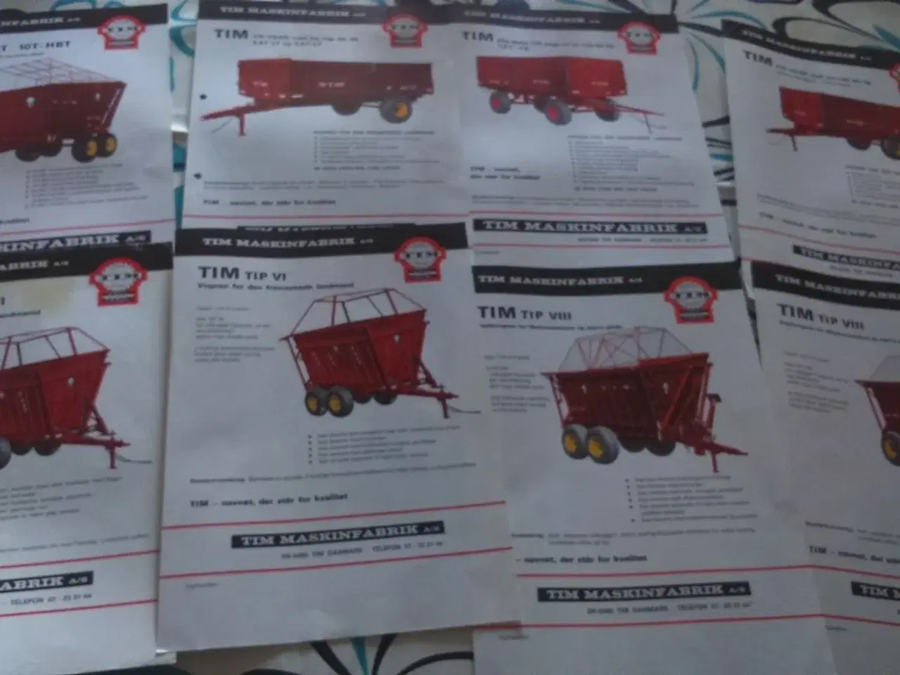 Billede 2 - Traktor og maskin brochurer sælges/bytte