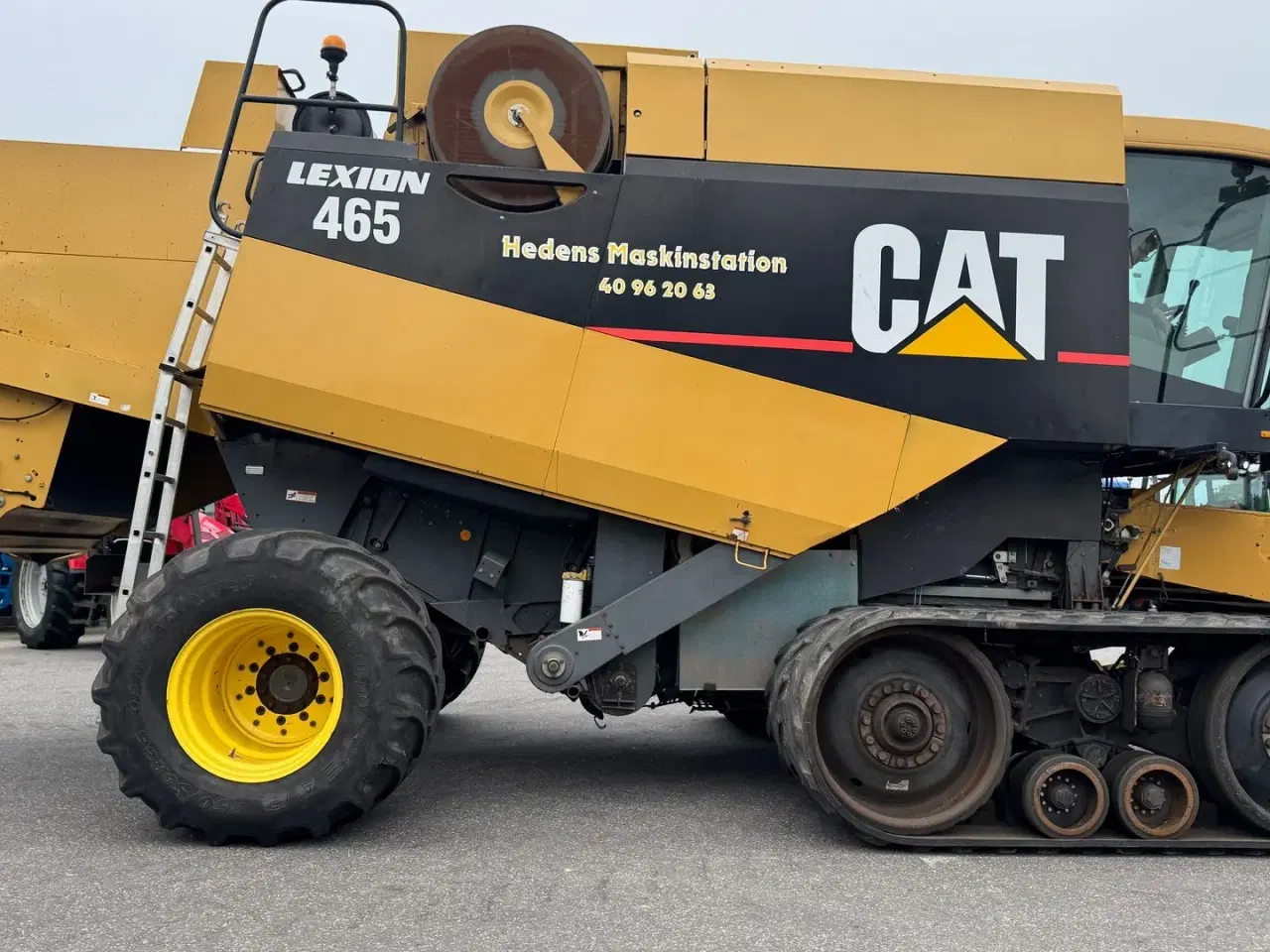 Billede 10 - CLAAS Lexion 460 MED 30 FODS SKÆREBORD, BÆLTER OG 4WD!
