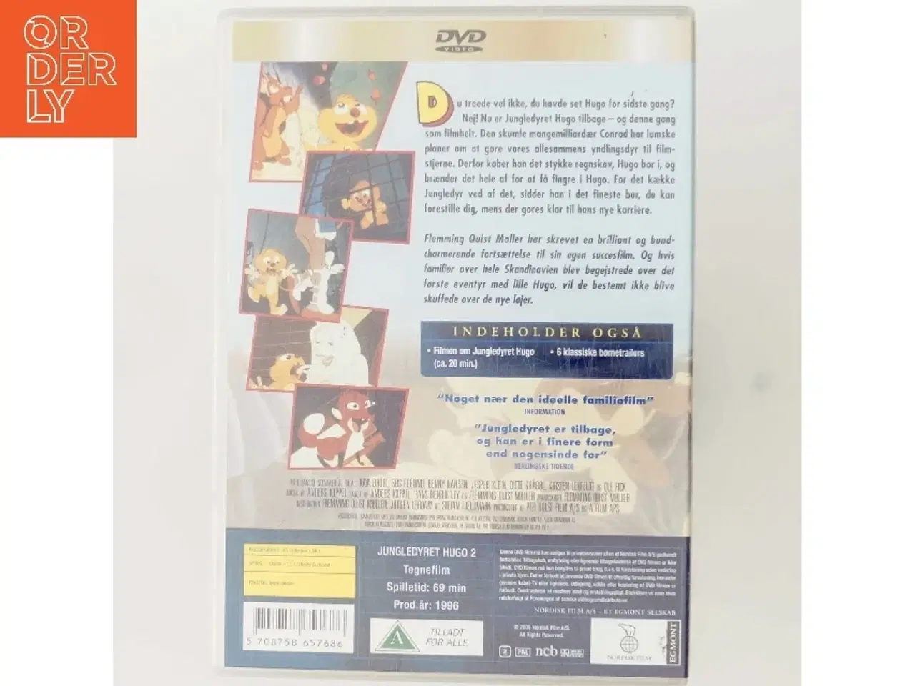 Billede 3 - Jungledyret Hugo 2 med Jungledyret Hugo (DVD)